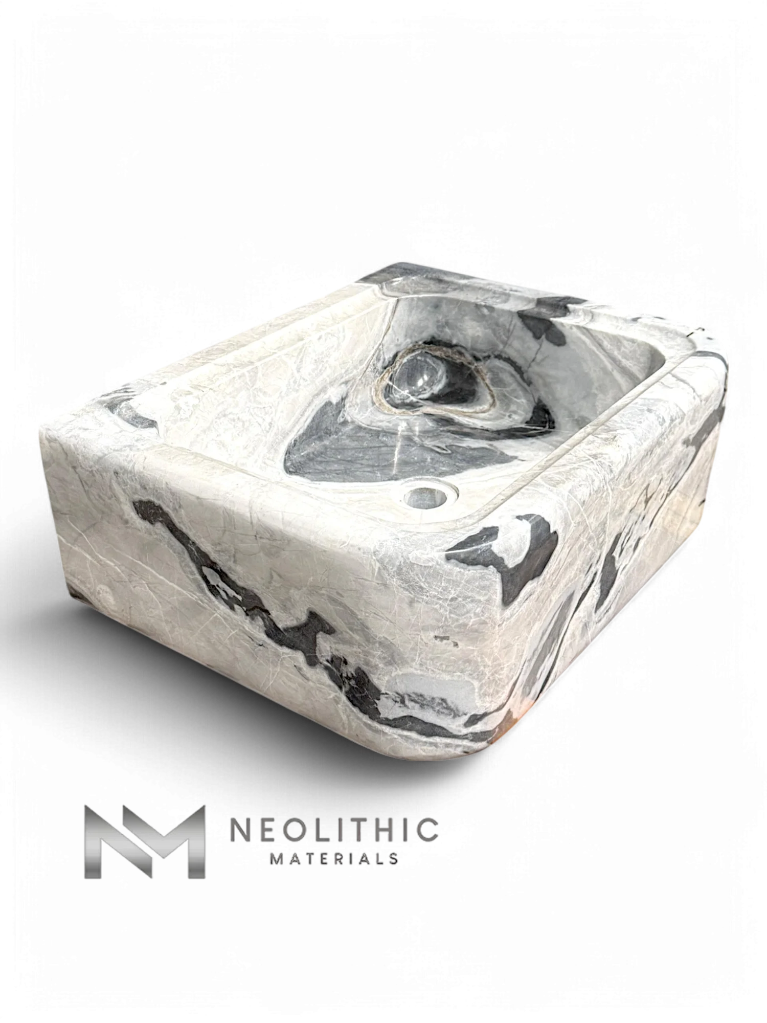 Arctic Ocean Marble Sink - Image 2